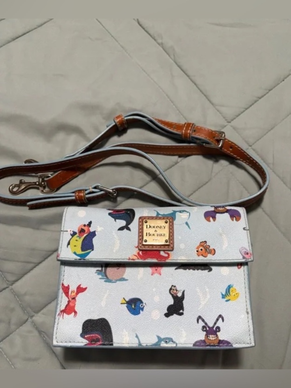 Dooney & Bourke Disney Out to Sea Print Small Crossbody